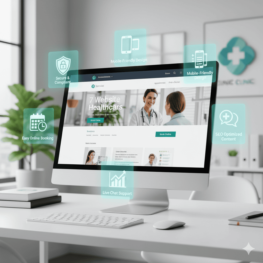 7 website essentials every healthcare provider must follow to stay competitive
