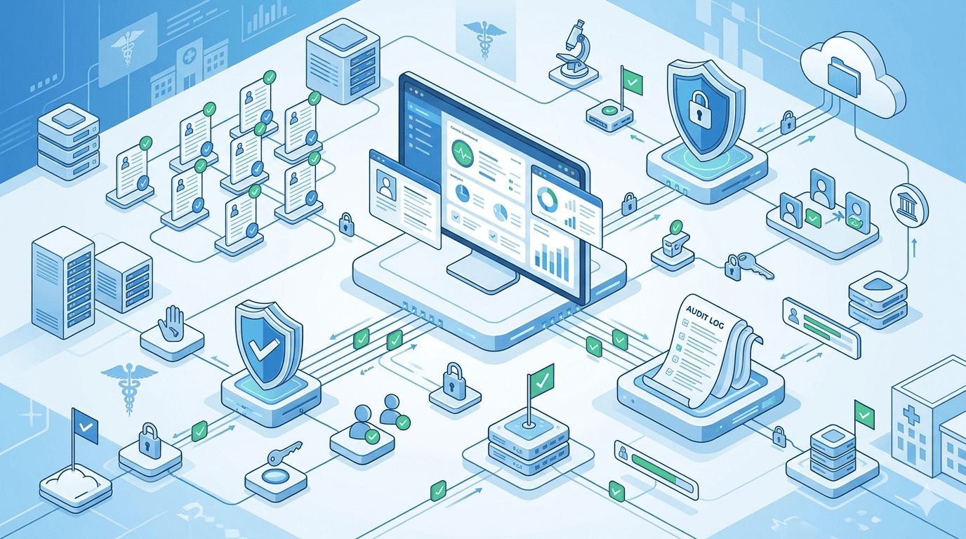 compliance built into healthcare systems architecture