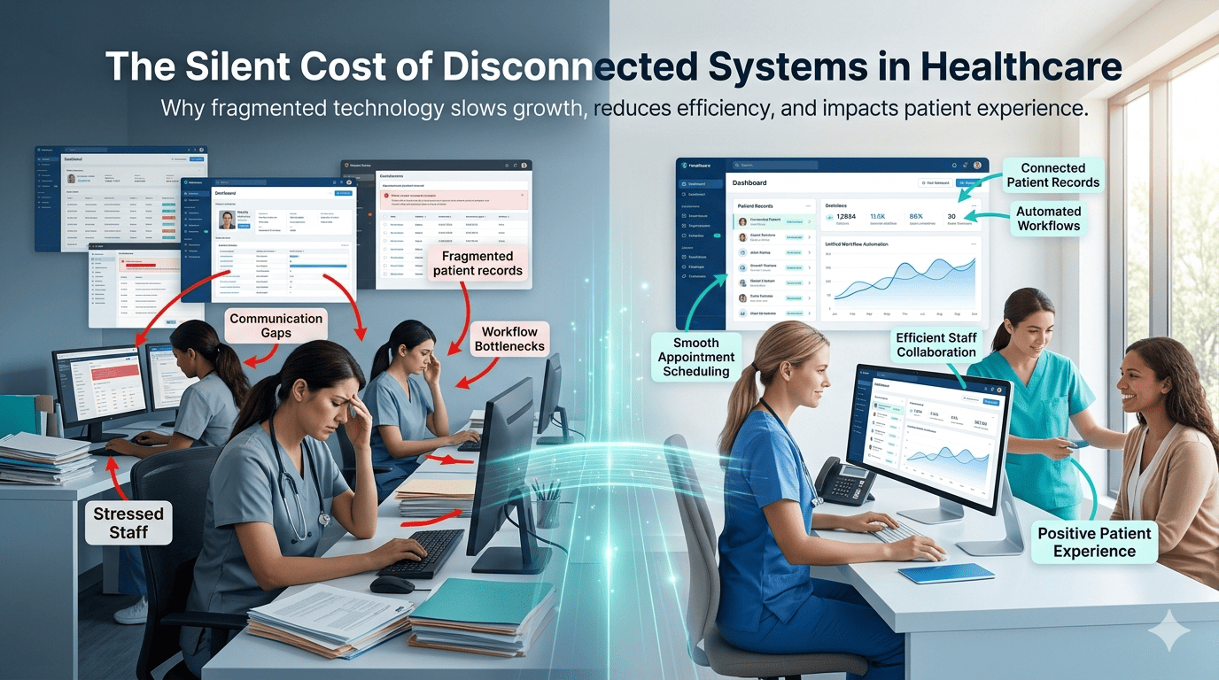 silent cost of disconnected systems in healthcare operations
