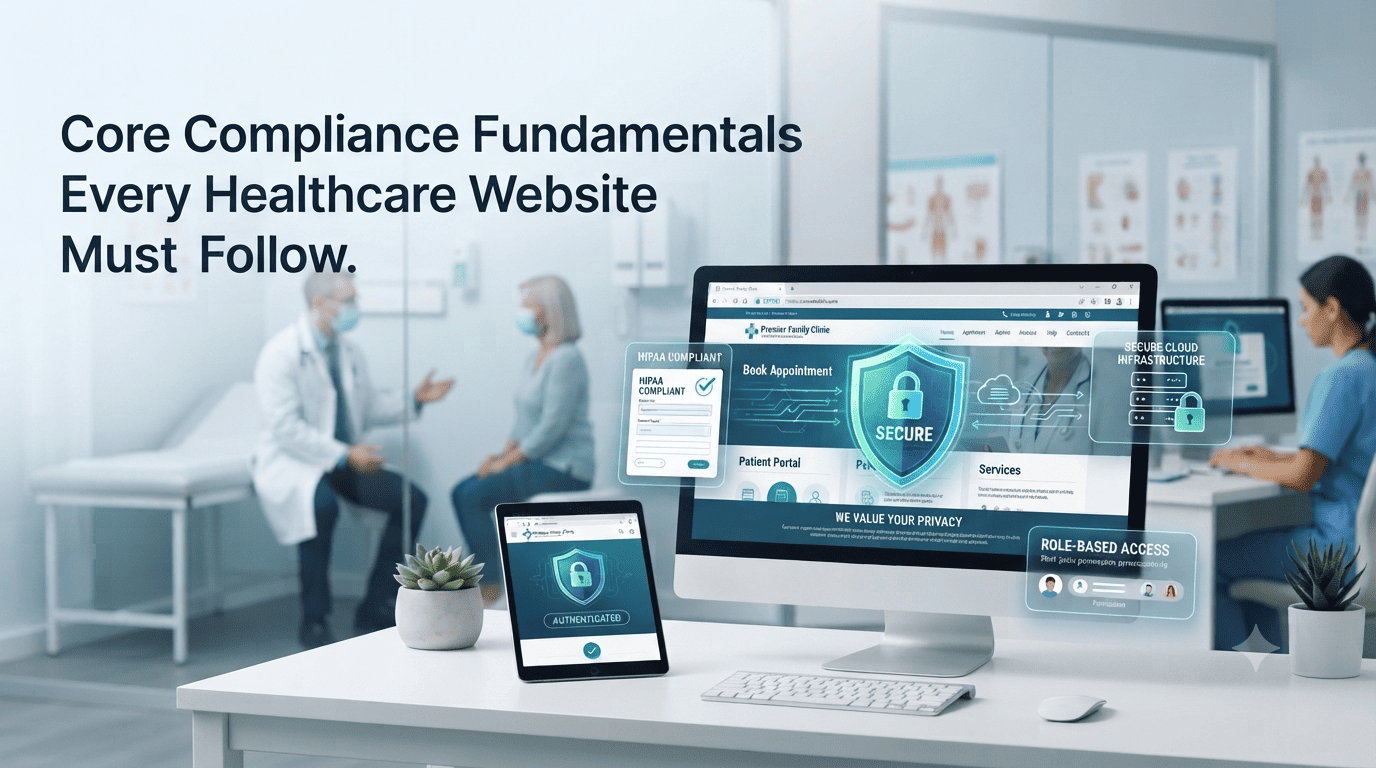 Core Compliance Fundamentals Every Healthcare Website Must Follow